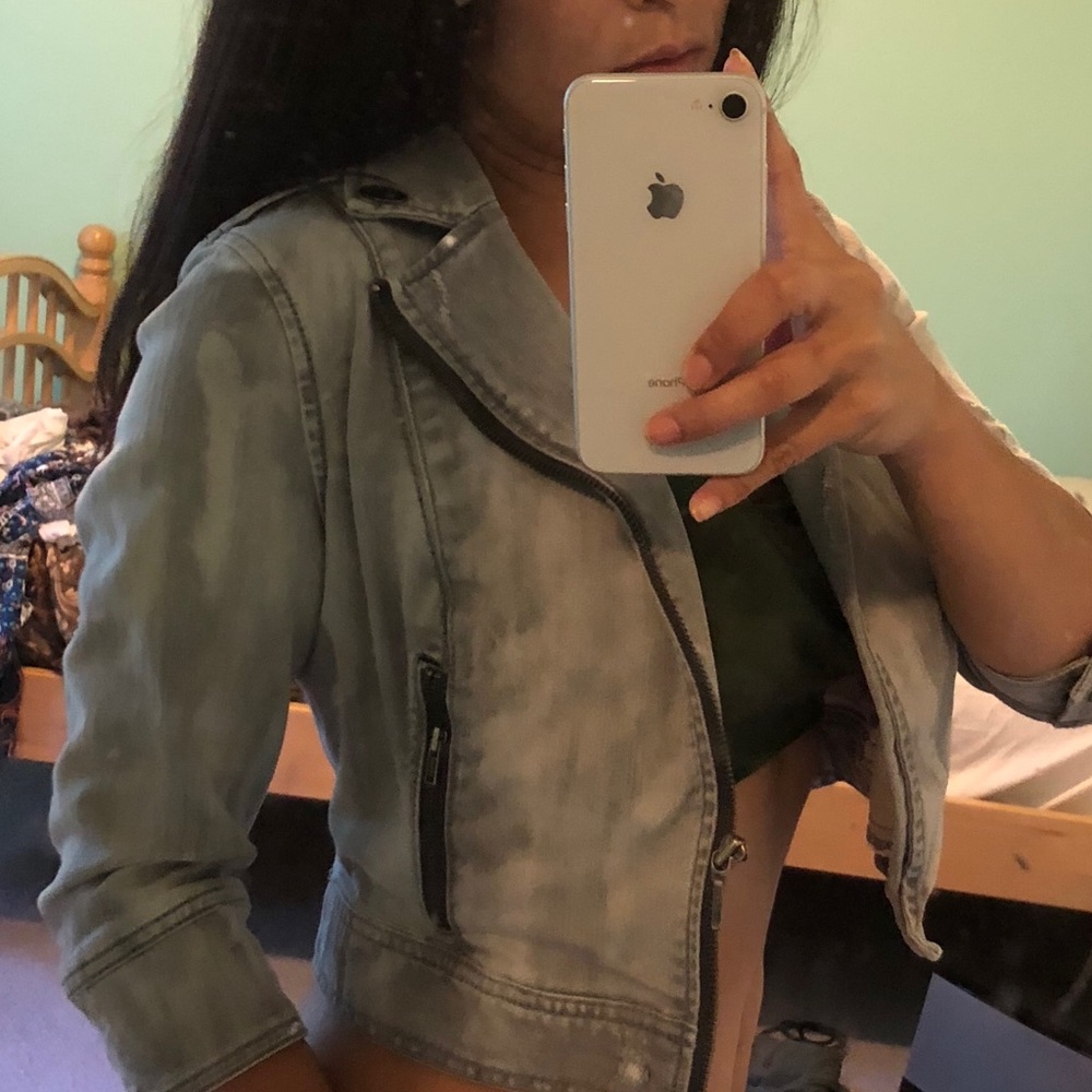 Great crop jean jacket
